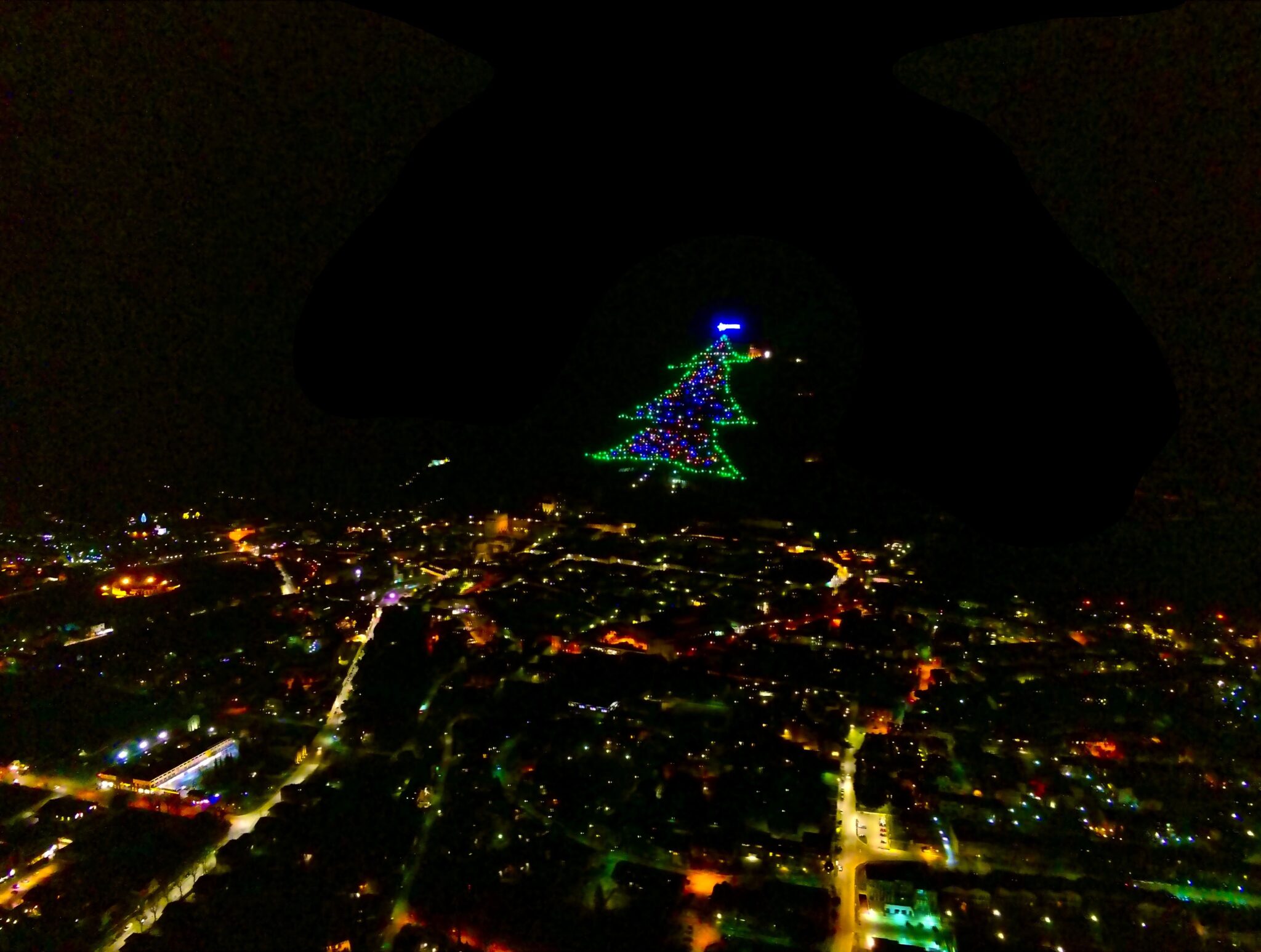 Albero di Natale di Gubbio, quando l'accensione e come visitarlo